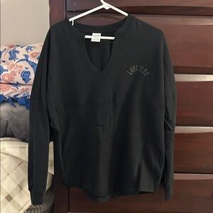 PINK Victoria's Secret Black Sweatshirt